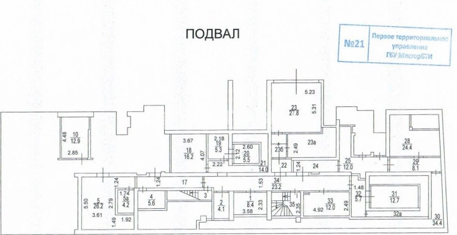 Помещение свободного назначения Луков, 7 площадью 748 квадратных метров