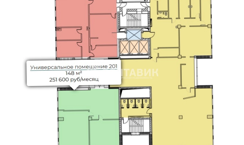 Офис H2O площадью 148 квадратных метров
