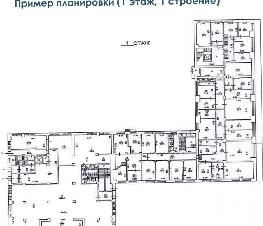 Здание целиком Басманный парк площадью 14519.7 квадратных метров
