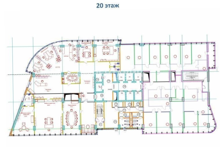 Офис Газойл Плаза площадью 6656.3 квадратных метров