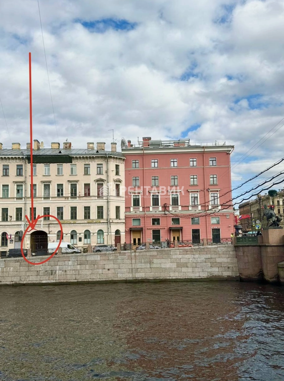 Помещение свободного назначения Фонтанки, 40 площадью 78 квадратных метров