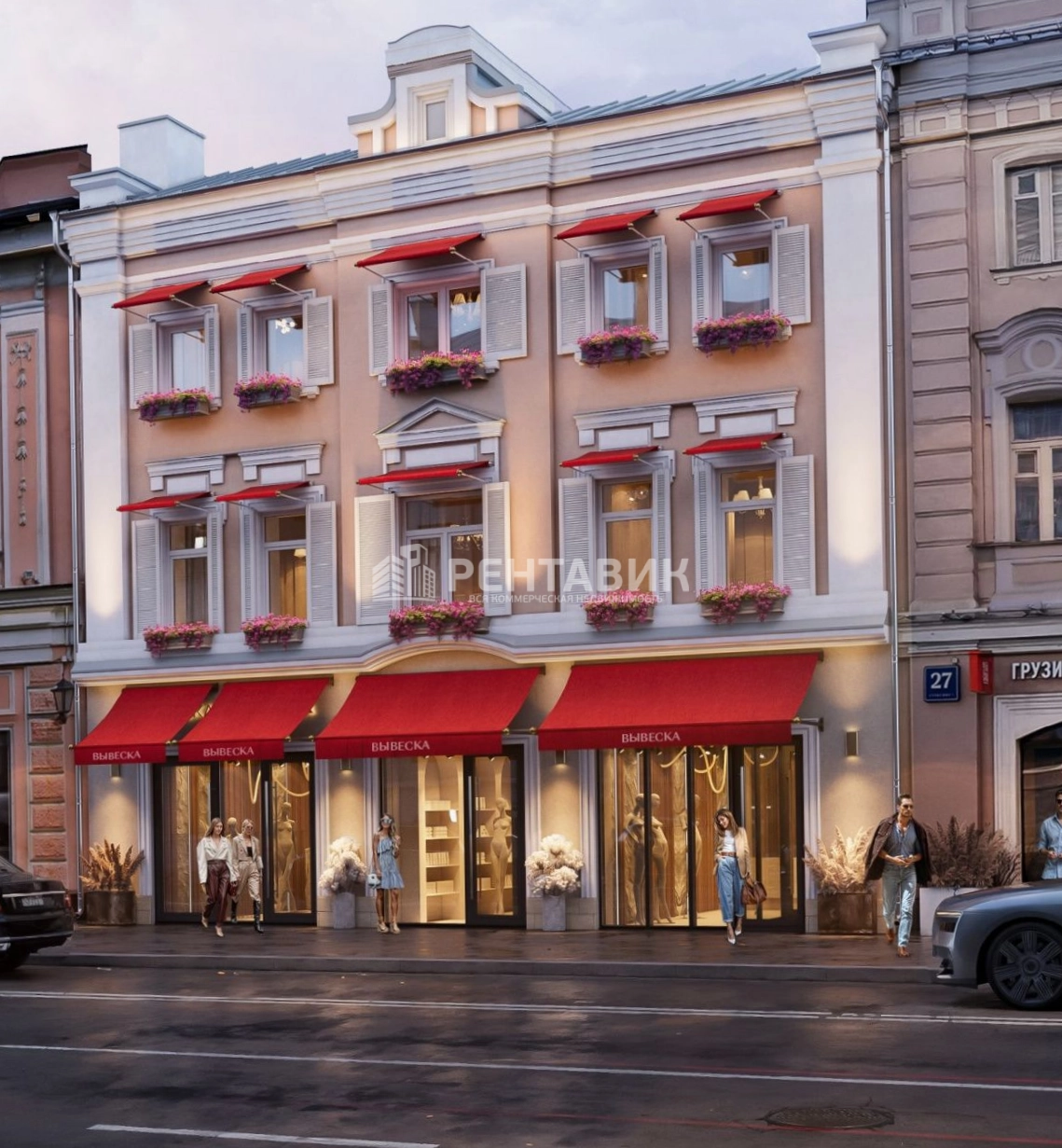 Здание Сретенка 25 по адресу г Москва, ул Сретенка, д 25