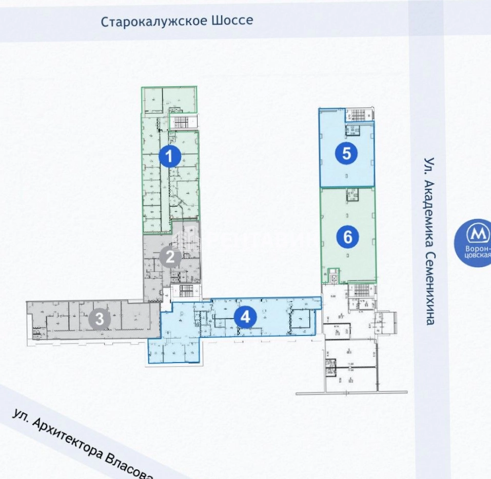Офис Валлекс площадью 336 квадратных метров