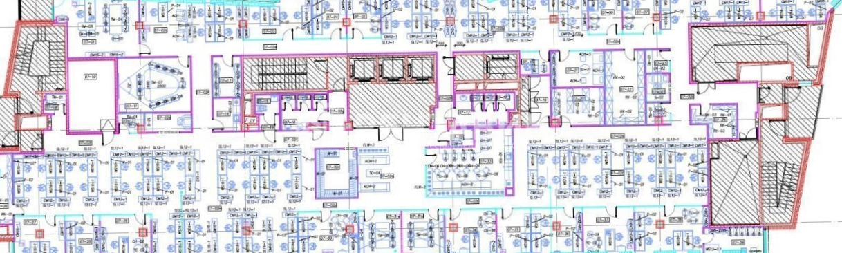 Офис Vivaldi Plaza / Вивальди Плаза площадью 1380 квадратных метров
