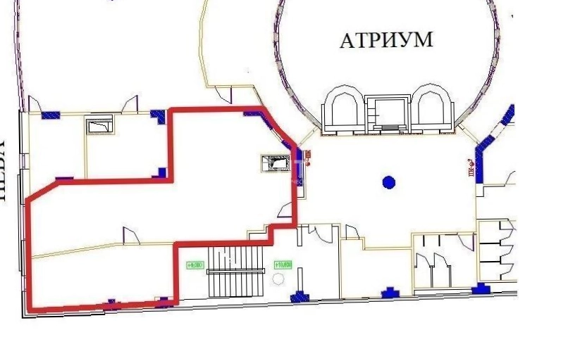 Офис Атрио площадью 422 квадратных метров