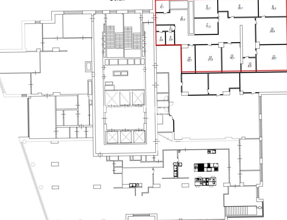 Офис Central Park Tower - Цэнтрал Парк Тауэр площадью 275.7 квадратных метров