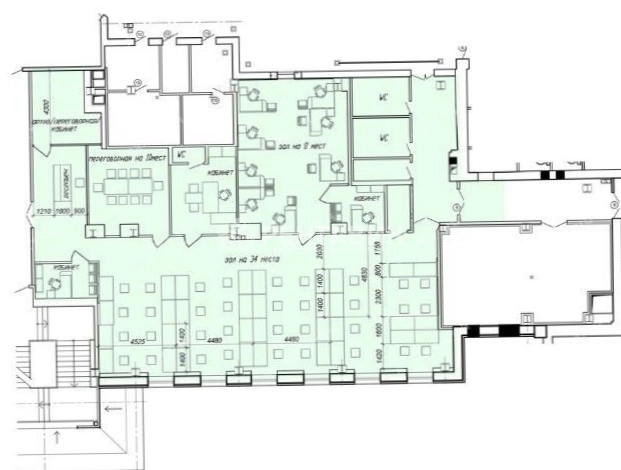 Офис Veda House / Веда Хаус площадью 784 квадратных метров