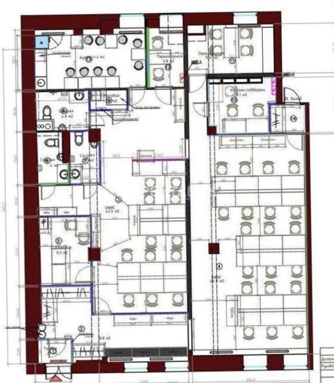 Офис Салют площадью 361.37 квадратных метров