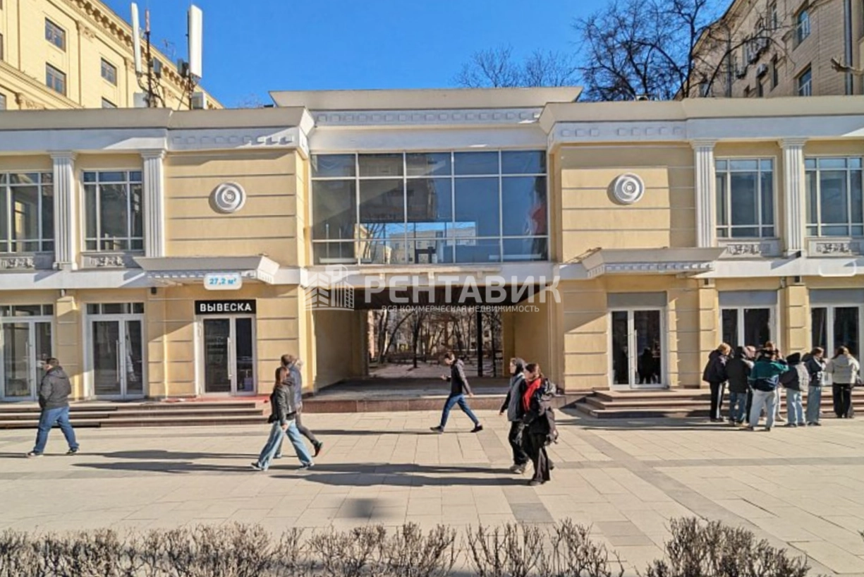 Торговая площадь Большая Садовая, 6с2 площадью 27 квадратных метров