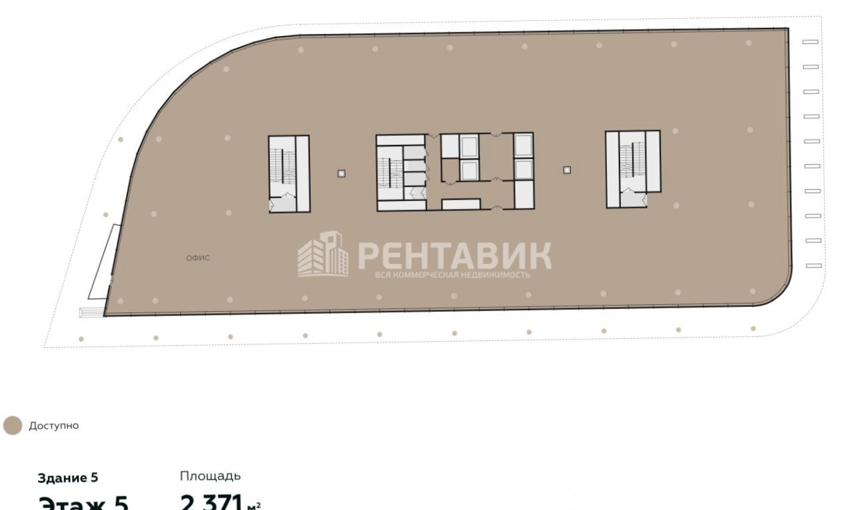 Здание целиком Сколково Парк, корпус 5 площадью 14965 квадратных метров
