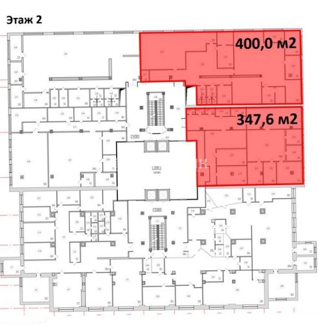 Офис Baker Plaza / Бейкер Плаза площадью 347.6 квадратных метров