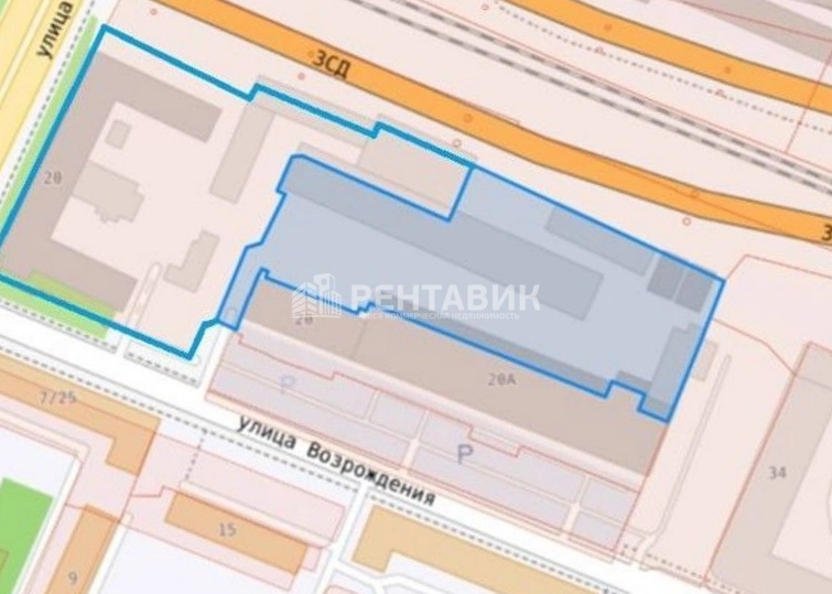 Производство Возрождения, 20 площадью 10477 квадратных метров