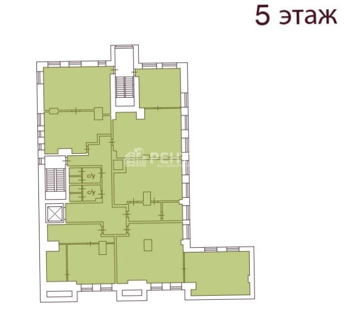 Торговая площадь Сенатор на Московском 60-129 площадью 2434 квадратных метров