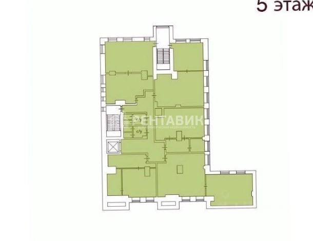 Офис Сенатор на Московском 60-129 площадью 1020 квадратных метров