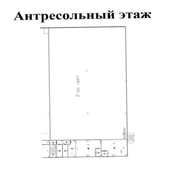 Склад Nordway площадью 2958.3 квадратных метров