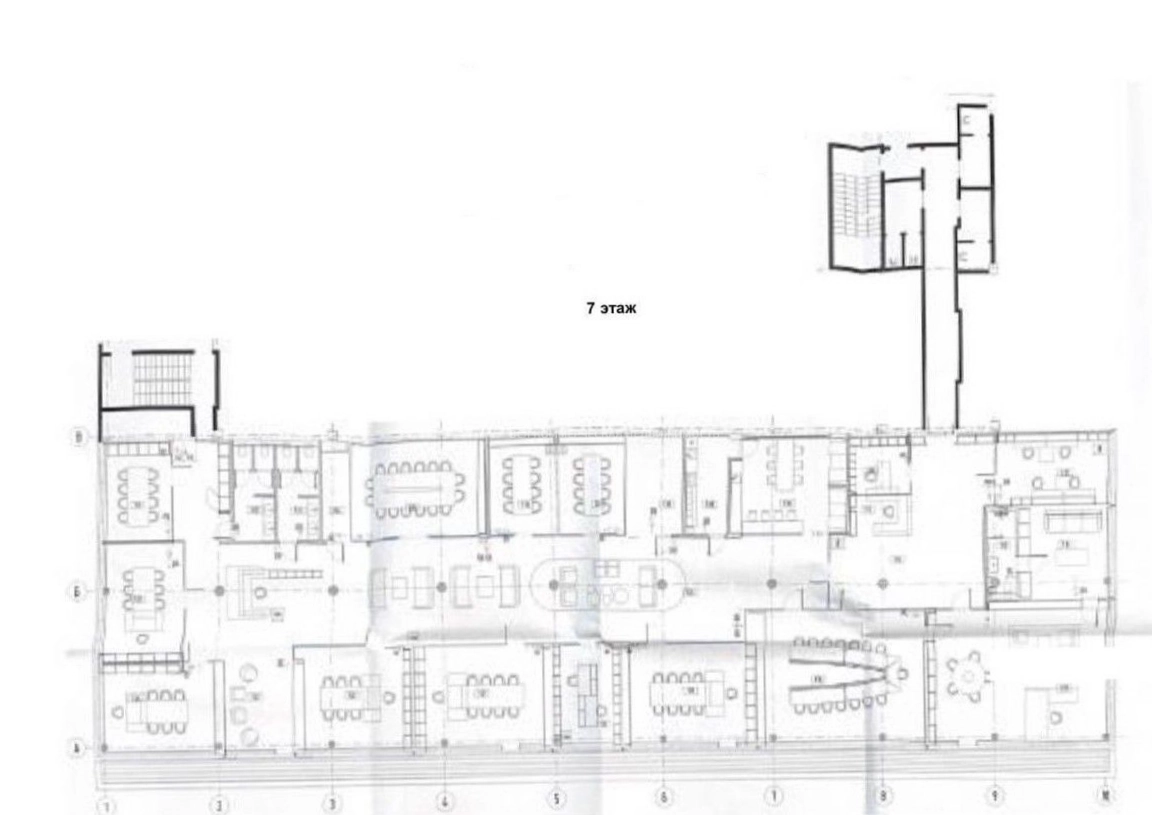 Офис Victory Park Plaza / Виктори Парк Плаза площадью 975.4 квадратных метров