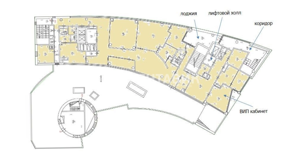 Офис Олимпийский, 5с1 площадью 6077.1 квадратных метров
