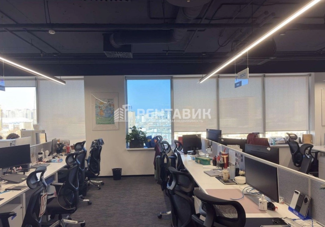 Стильное офисное помещение в бц северное сияние