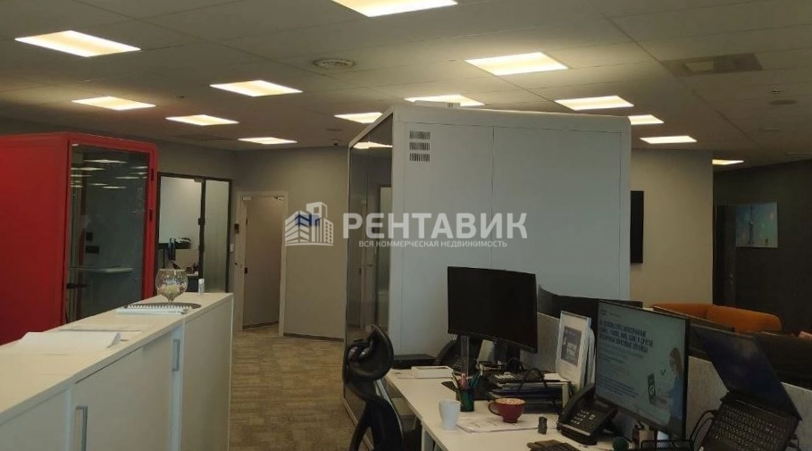 Офис Аэроплаза площадью 1165 квадратных метров