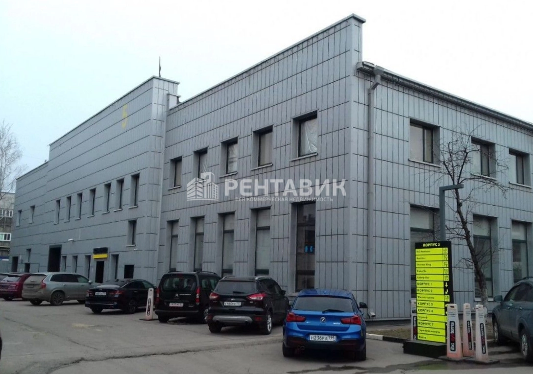 фасад дома, здание по адресу г Москва, пр-д 1-й Перова Поля, д 9 стр 5