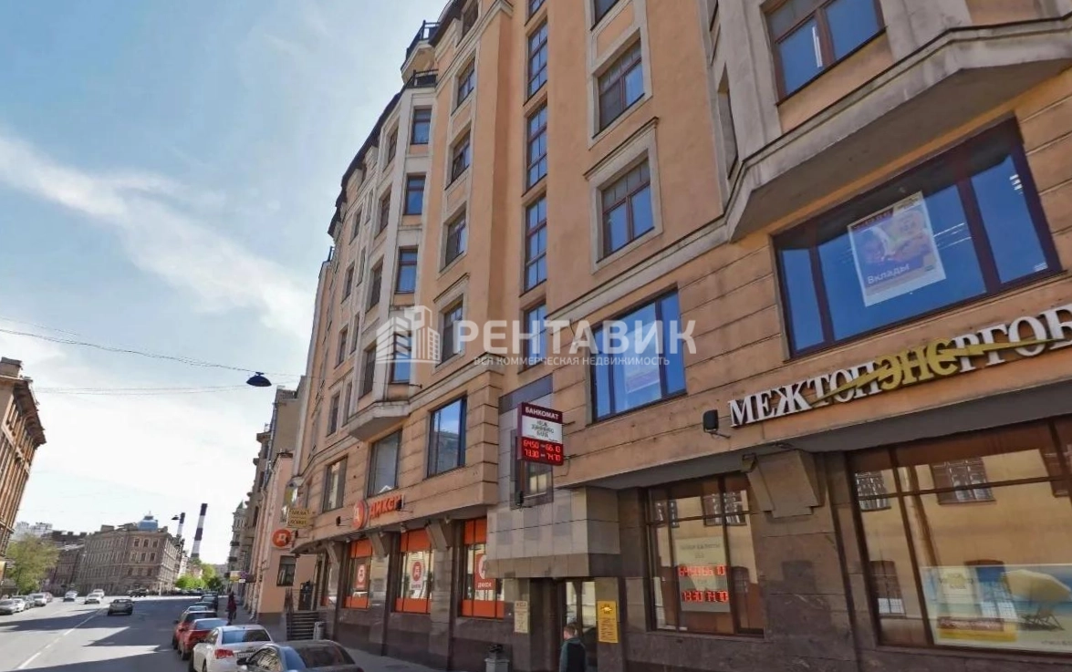фасад дома, здание по адресу г Санкт-Петербург, ул 9-я Советская, д 5