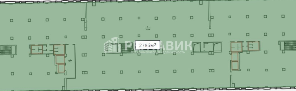 Офис Энерго 1 площадью 2779 квадратных метров