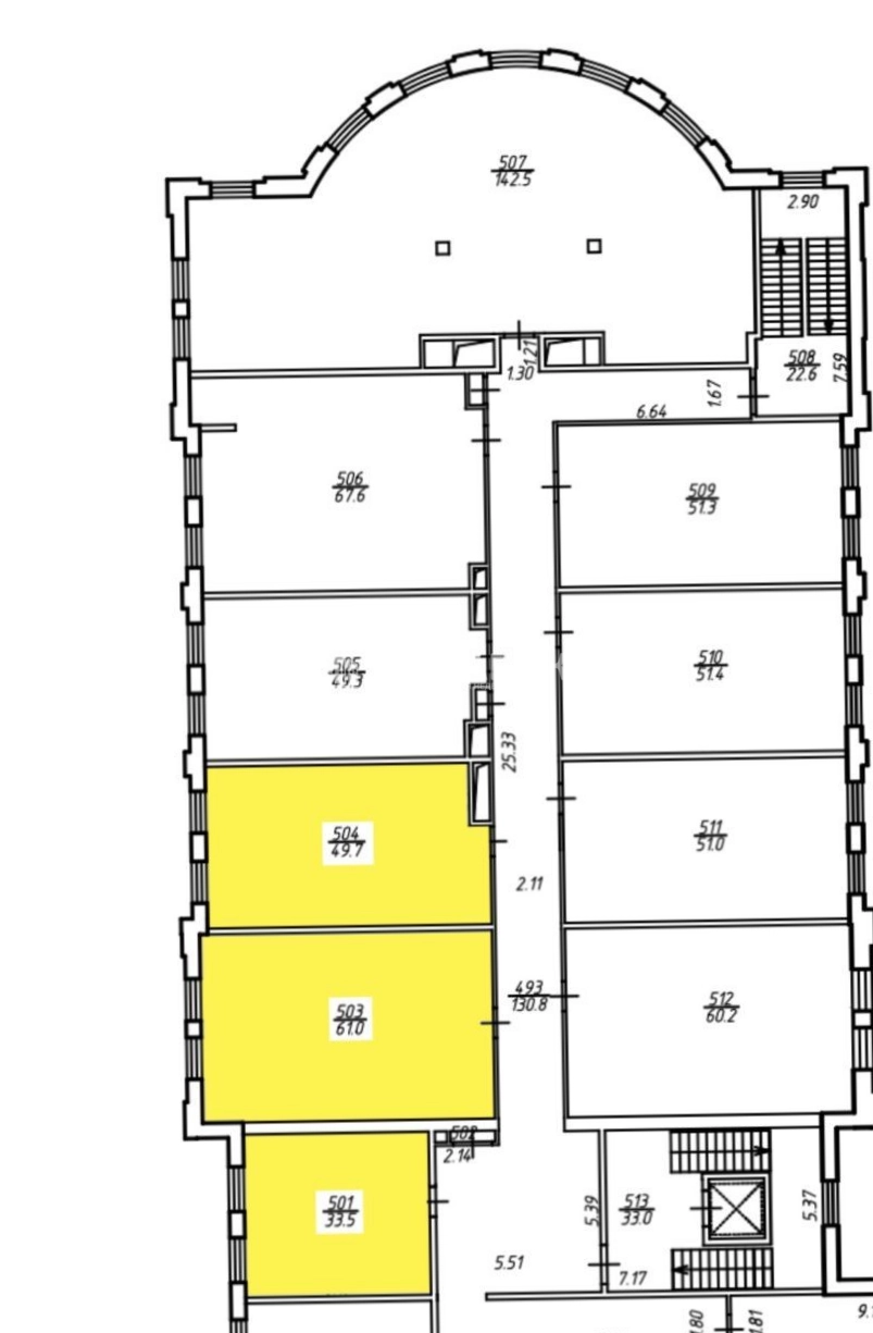 Офис Лукойл площадью 144.2 квадратных метров