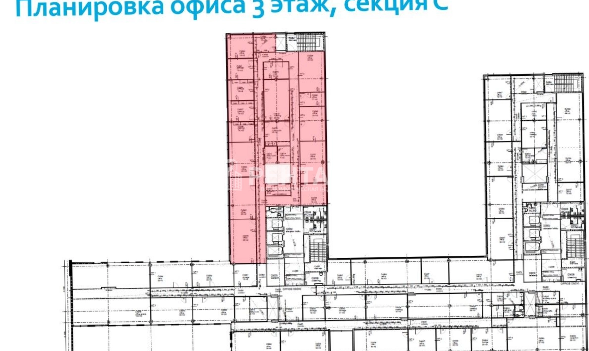 Офис Нобиус площадью 613.6 квадратных метров