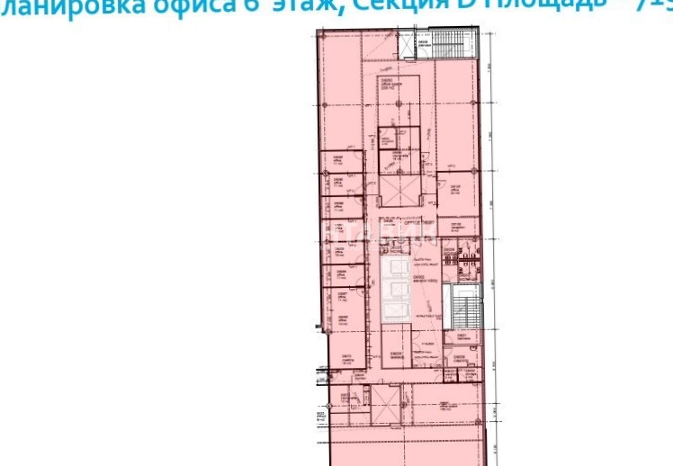 Офис Нобиус площадью 806 квадратных метров