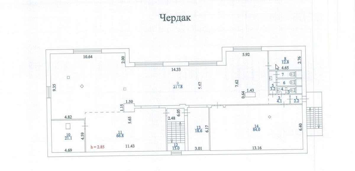 Здание целиком Армавирская 12 площадью 1332 квадратных метров