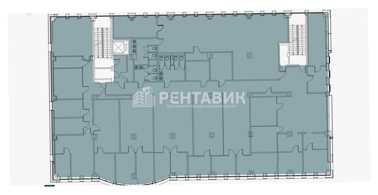 Офис Лангензипен площадью 875 квадратных метров