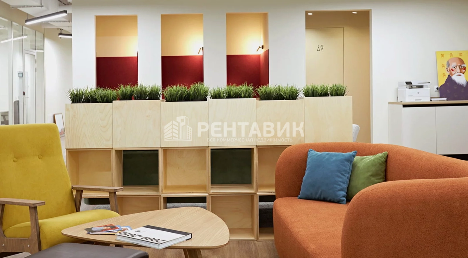 Офис BENUA CAMPUS - БЕНУА КАМПУС площадью 100 квадратных метров