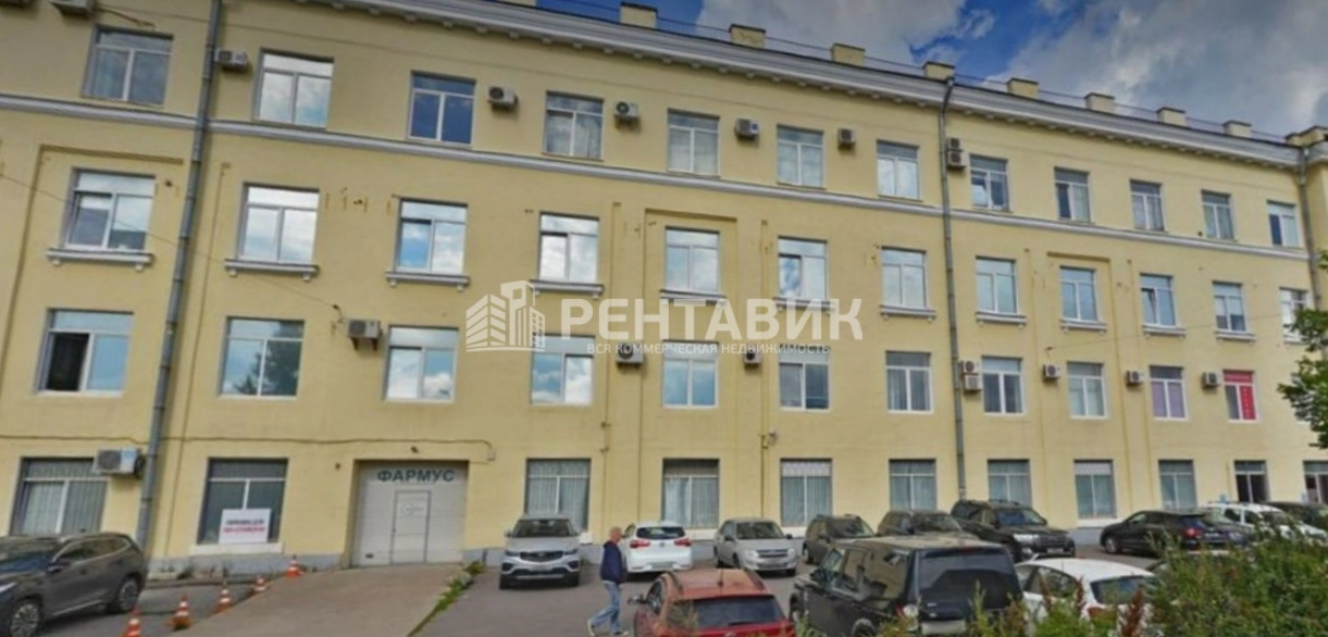 фасад дома, здание по адресу г Санкт-Петербург, ул Минеральная, д 13