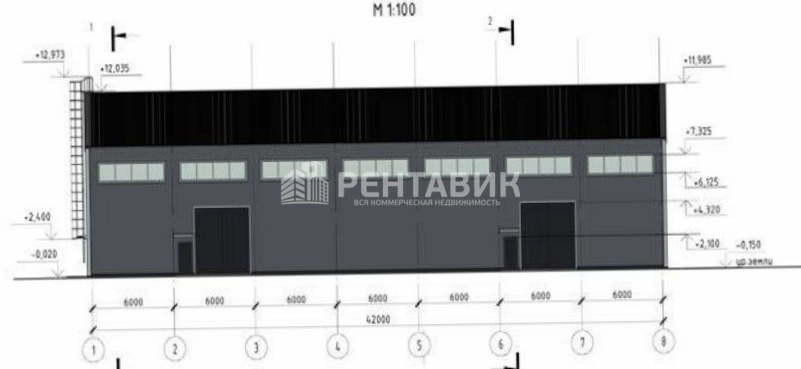 Склад Софрино площадью 5957.2 квадратных метров