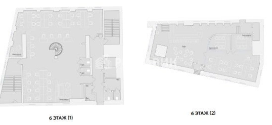 Офис Остоженка, 25с1 площадью 1081 квадратных метров