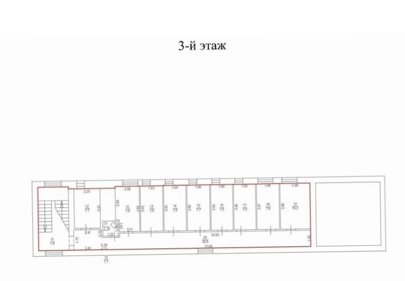 Торговая площадь Карпинского, 38к1 площадью 1013 квадратных метров