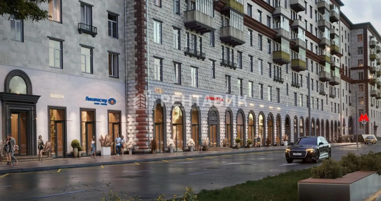 Торговая площадь Дмитрия Ульянова, 24с1 площадью 72.8 квадратных метров