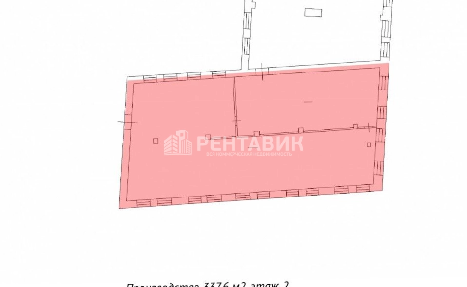 Производство Рассвет площадью 335.5 квадратных метров