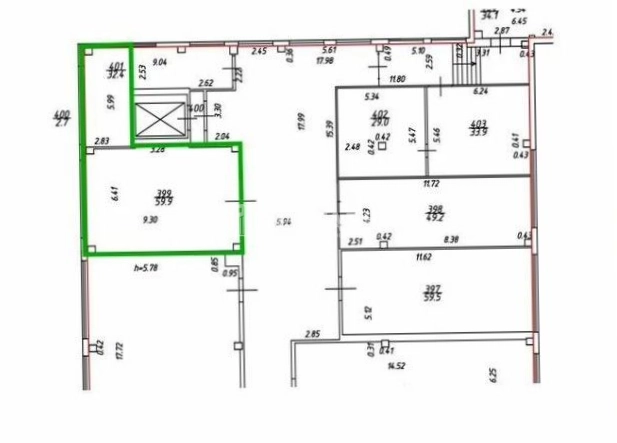 Помещение свободного назначения Ивана Фомина 6 площадью 620 квадратных метров