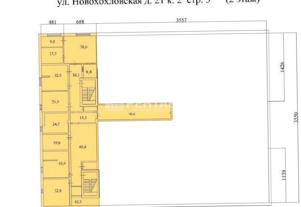Склад Ринг Парк, 21к2с3 площадью 2084 квадратных метров