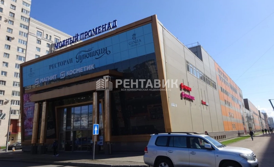 Здание Модный Променад по адресу г Санкт-Петербург, Комендантский пр-кт, д 9 к 2
