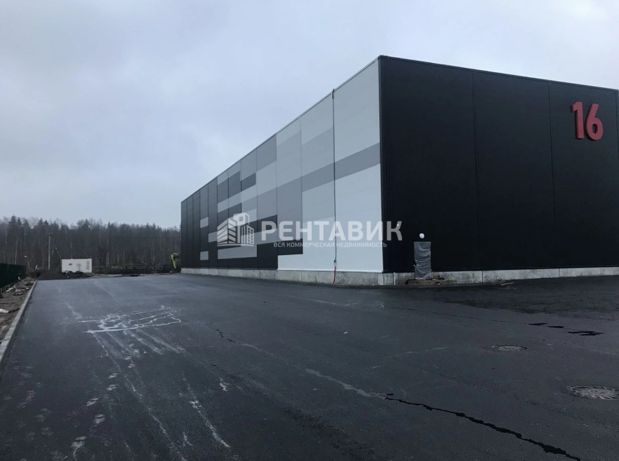 Здание Разметелево по адресу Ленинградская обл, Всеволожский р-н, промзона Коммунально-складская зона Коркинская, пр-д 1-й