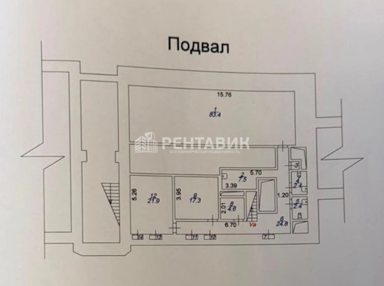 Офис Романов, 5 площадью 390.6 квадратных метров
