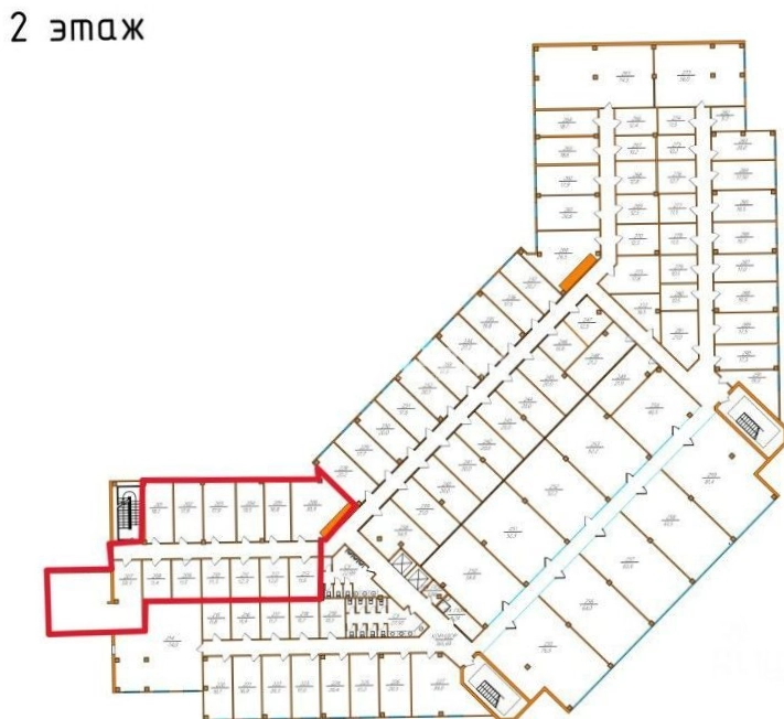 Офис AURUM площадью 280 квадратных метров