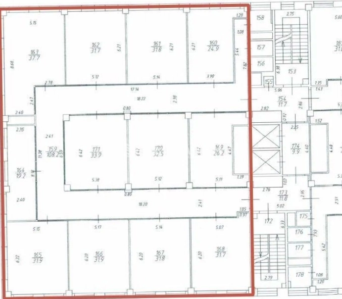 Офис Greenwood (Гринвуд) (Строение 31) площадью 415 квадратных метров