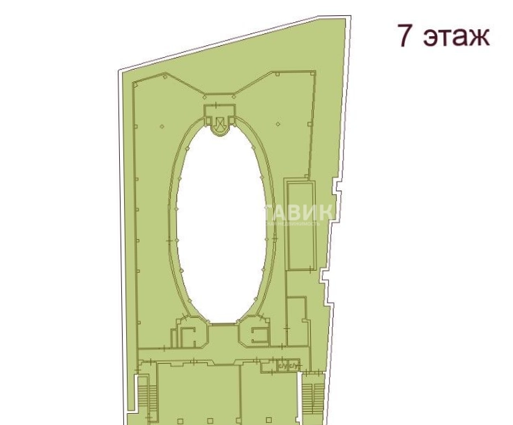 Здание целиком Караванная, 10 площадью 8857 квадратных метров