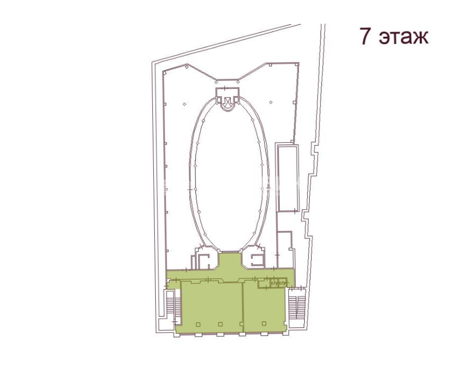 Офис Караванная, 10 площадью 2325.9 квадратных метров