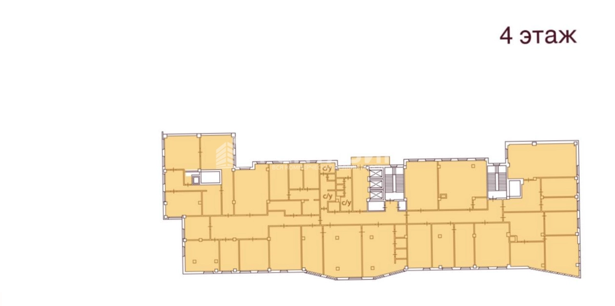 Офис Кропоткина, 1И площадью 2541.4 квадратных метров