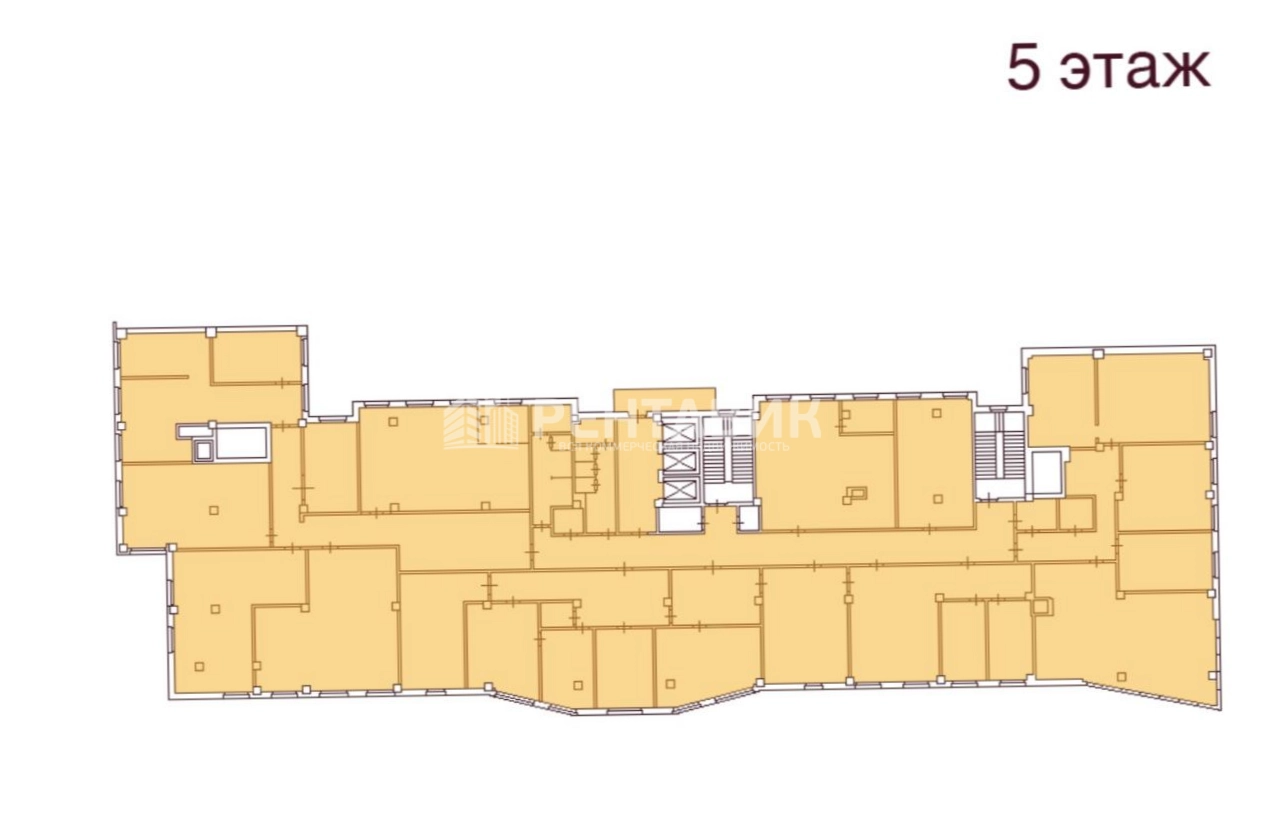 Офис Кропоткина, 1И площадью 2541.4 квадратных метров