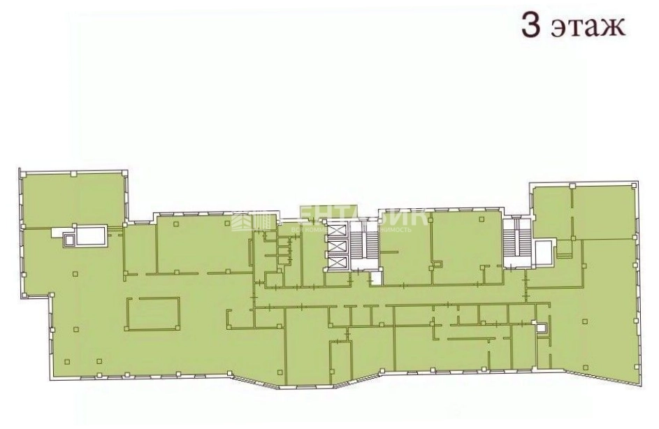Офис Кропоткина, 1И площадью 1281.9 квадратных метров